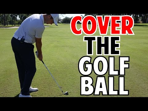 Part of a video titled How to Cover the Golf Ball - YouTube