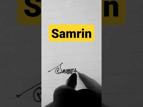Samrin Signature #short
