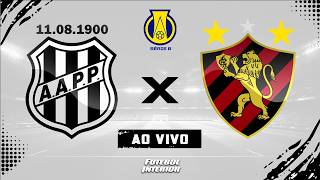 🔴 PONTE PRETA X SPORT RECIFE | 09/05/26 | CAMPEONATO BRASILEIRO SÉRIE B 2026 - [AO VIVO]