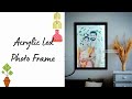 Acrylic LED Photo Frame LOVE CRAFT GIFTS