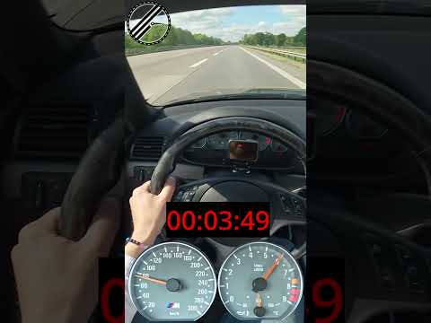 BMW M3 E46 | 343 PS | 0-100 kmh