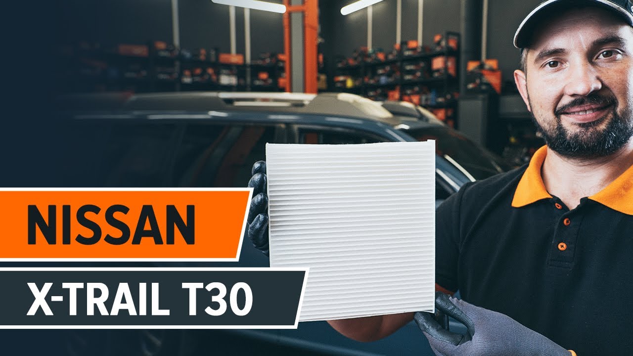 Slik bytter du kupefilter på en Nissan X Trail T30 – veiledning