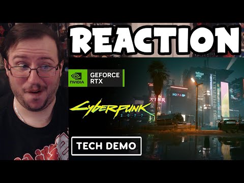 Gor's "Cyberpunk 2077" Ray Tracing: Overdrive Mode - 4K Technology Preview Reveal REACTION