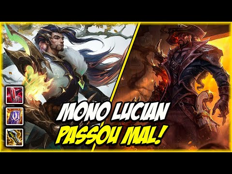 DESTRUINDO UM MONO LUCIAN MID NO DIAMANTE! - Yasuo vs Lucian | Mono Yasuo | League of Legends
