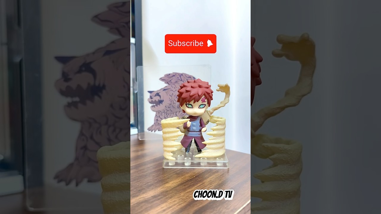 Attack of Gaara ⚔️ - Come on 🥸 (Nendoroid Gaara change part) #nendoroid #figure