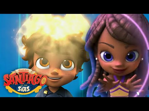 Santiago of The Seas - All 3 Transformations | Nickelodeon