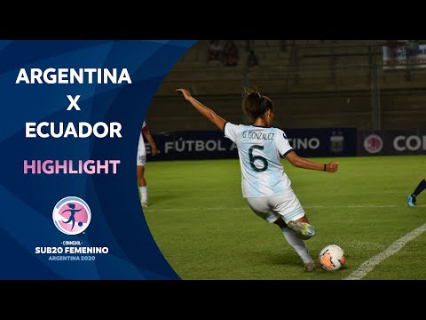 Argentina 1-0 Ecuador l Sub20 Femenino