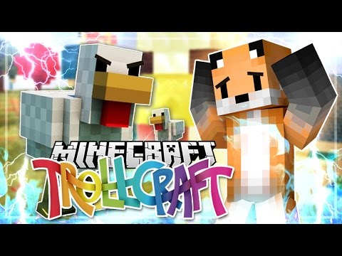 EGG PROVIDING CHICKEN'S DARK SECRET! - TrollCraft - EP 54