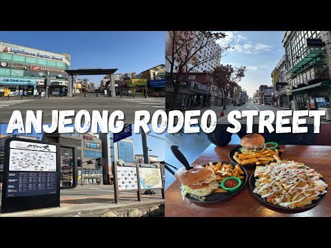 , title : 'ANJEONG RODEO STREET “The Ville”🇰🇷🪖🇺🇸 Restaurants & Stores Outside Of Camp Humphreys  🍔🌮🌯🍕'