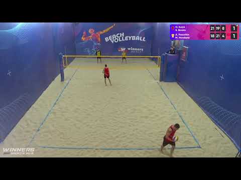 15:10 O. Kulyk / S. Borets - A. Pasazhin / M. Horobets 26.07.2022 | Winners Beach Volleyball