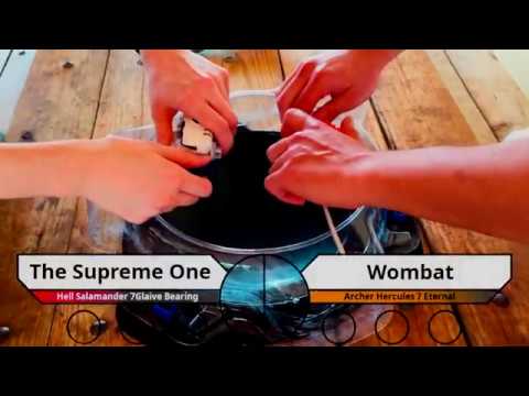 WBO Beyblade Tournament Battle: The Supreme One vs Wombat - RVA Summer Series #2 #BeybladeBurst