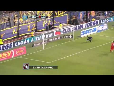 Gol Pisano Boca 1   Independiente 1 Fecha 17 Primera División FPT