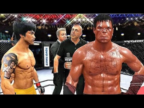 UFC 4 | Bruce Lee vs. Gladiator Hulk EA sports