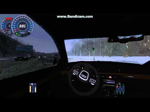 City car driving Audi A4 Variant 1.2.2(video11)