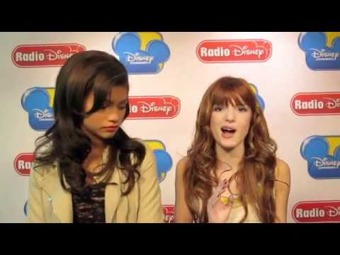 BELLA THORNE and ZENDAYA Talk About Shake it Up and Their Music Video "Watch Me"