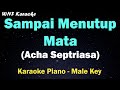 Acha Septriasa Sampai Menutup Mata Karaoke Male Key Cowok