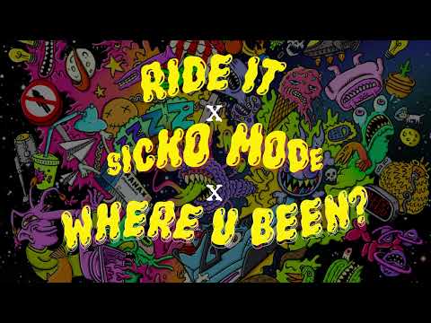 Ride It | Sicko Mode | Where U Been? (Kenshiii & Polygoneer Mashup)