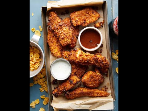 air fryer cornflake chicken 🍴