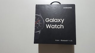 #SAMSUNG GALAXY LTE/4G  WATCH #SAMSUNG GALAXY WATCH UNBOXING