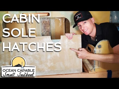 OCSS-056 Cabin Sole Hatches - Mini-Cruiser Sailboat Build