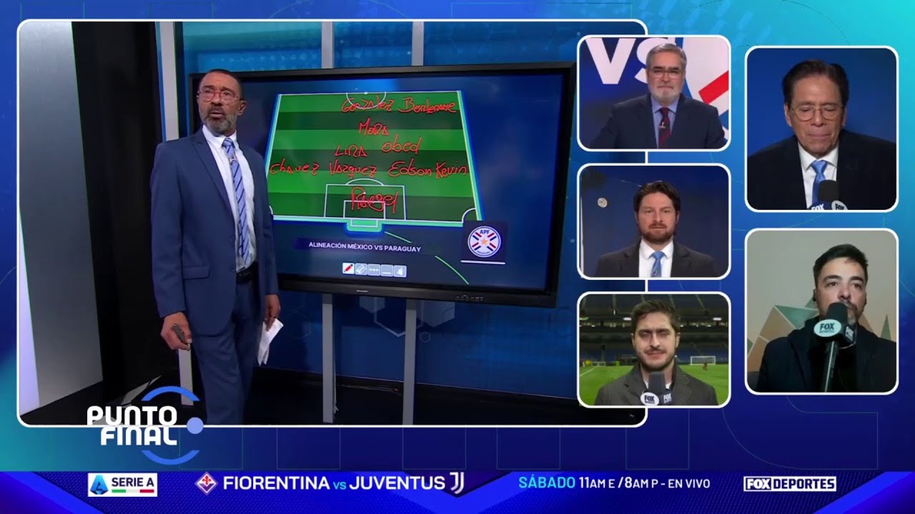 🇲🇽🤔 XI de la SELECCIÓN MEXICANA, cómo podría alinear JAVIER AGUIRRE ante PARAGUAY | Punto Final