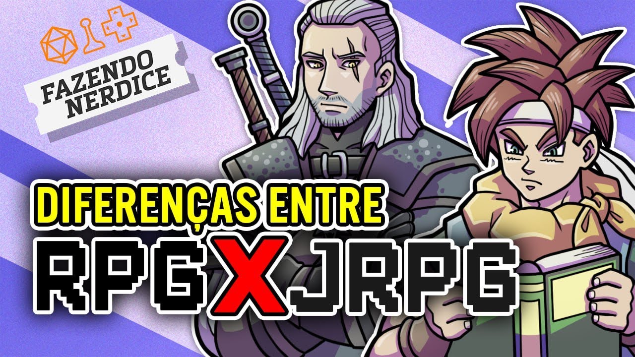 Por que RPGs e JRPGs são diferentes?