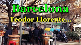 [[SPAIN-BARCELONA]] Walking along Teodor Llorente street...08/JAN/2021 02:00 pm