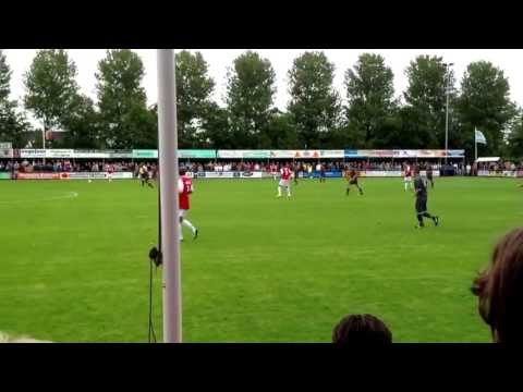 Doelpunt van AZ tegen de polderse selectie: 3 juli 2013