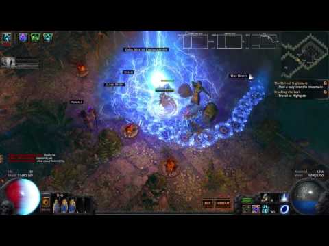 Path of Exile - Storm Call 481% cast speed / 165% duration