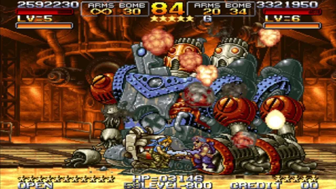 Metal Slug 3 ☢️Last Legendary☢️ Level8+5Stars No Death (2Players)