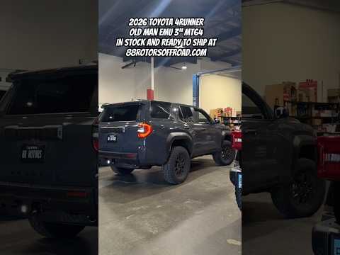 Old Man Emu 3” MT64 for 6th Gen 4Runner #88rotorsoffroad