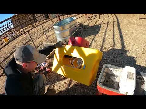Installation of Ritchie Automatic Waterers for our horses Ep. 10
