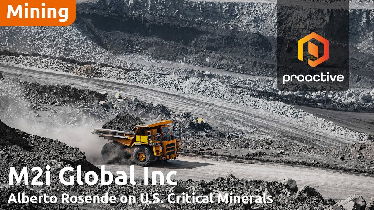 Critical Minerals: M2i Global CEO talks supply chain strategy after Trump executive order 