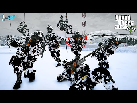 STOLEN MILITARY HELICOPTER RAID! - GTA 5 SPECIAL OPERATIONS MODE