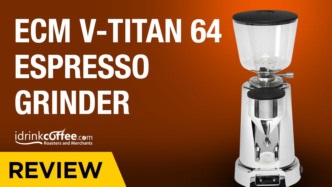 ECM V-Titan 64 Burr Grinder - Stainless Steel |285| - Used - 6 month warranty video