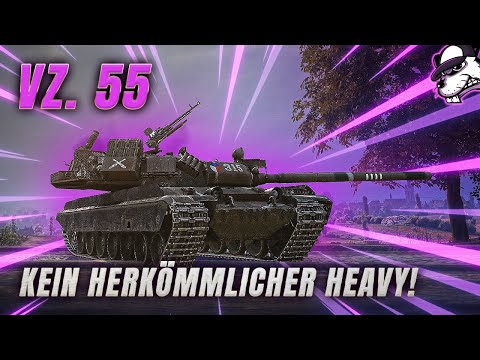 VZ. 55 - Kein herkömmlicher Heavy! [World of Tanks - Gameplay - Deutsch]