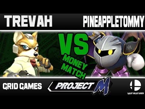[PM 3.6] Trevah (Fox) VS SV|Pineappletommy(Meta Knight) | Money Match