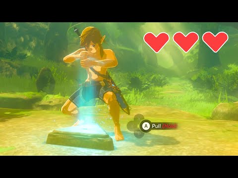 How to Get Master Sword Early With 3 Hearts in Zelda Breath of the Wild