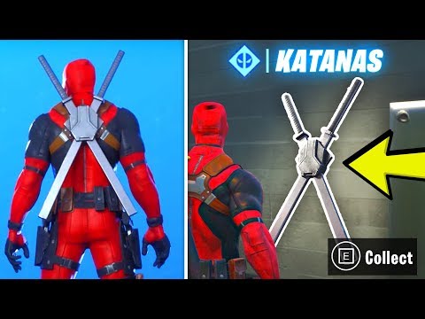 FIND DEADPOOL'S KATANAS LOCATION - UNLOCK DEADPOOL KATANAS : Week 4 Deadpool Challenges Fortnite