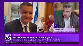 Peiu: Grindeanu și Neacșu au venit să vorbească cu AUR înainte de învestirea Guvernului Veștea