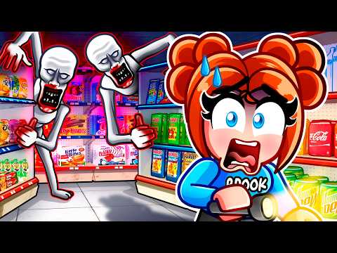 Surviving 24 HOURS Overnight in Roblox!