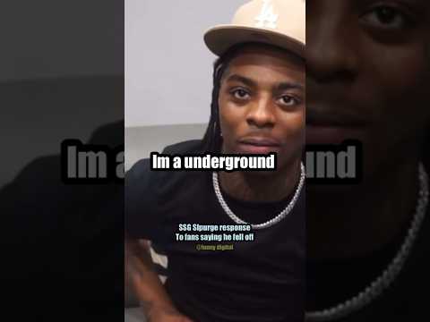 SSG Splurge response to fans saying he fell off 📉🫤