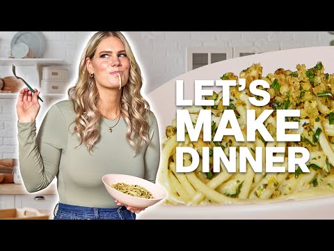 I WROTE A COOKBOOK! Let’s Make Lemon Pesto Pasta