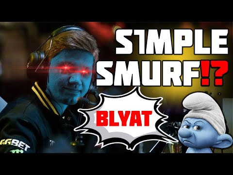 s1mple SMURF goes CRAZY❗️❓ INSANE CLUTCH 🔥💥