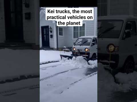Thumbnail for Snow, hail, rain or shine Kei trucks can do it all 😄 #keitruck #4x4 #offroad #jdm #minitruck #truck by Truck, Kei truck