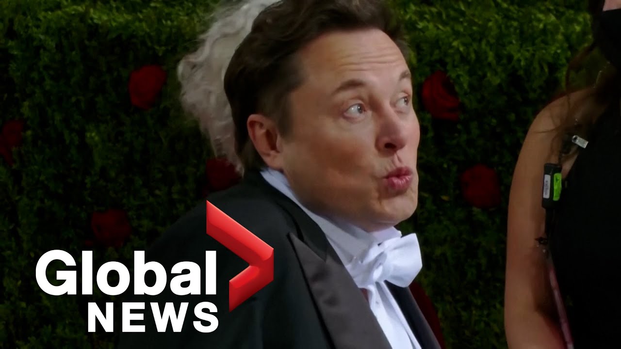 Elon Musk attends Met Gala, says he would rid Twitter of "bots and trolls"
