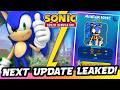 ️I WASN T Supposed To Find This Secret It LEAKED The NEXT UPDATE Sonic Speed Simulator ️