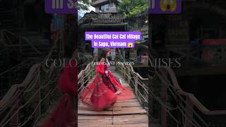 The beauty of Cat Cat village in Sapa, Vietnam. #shorts #shortsvideo #shortsfeed #travel #vietnam