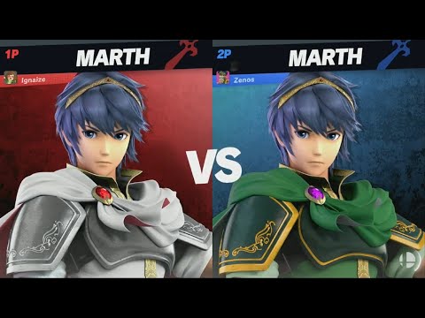 Marth training with Ignaize 10 on Metafy.