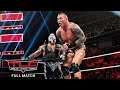 FULL MATCH Rey Mysterio Vs Randy Orton Chairs Match WWE TLC 2018